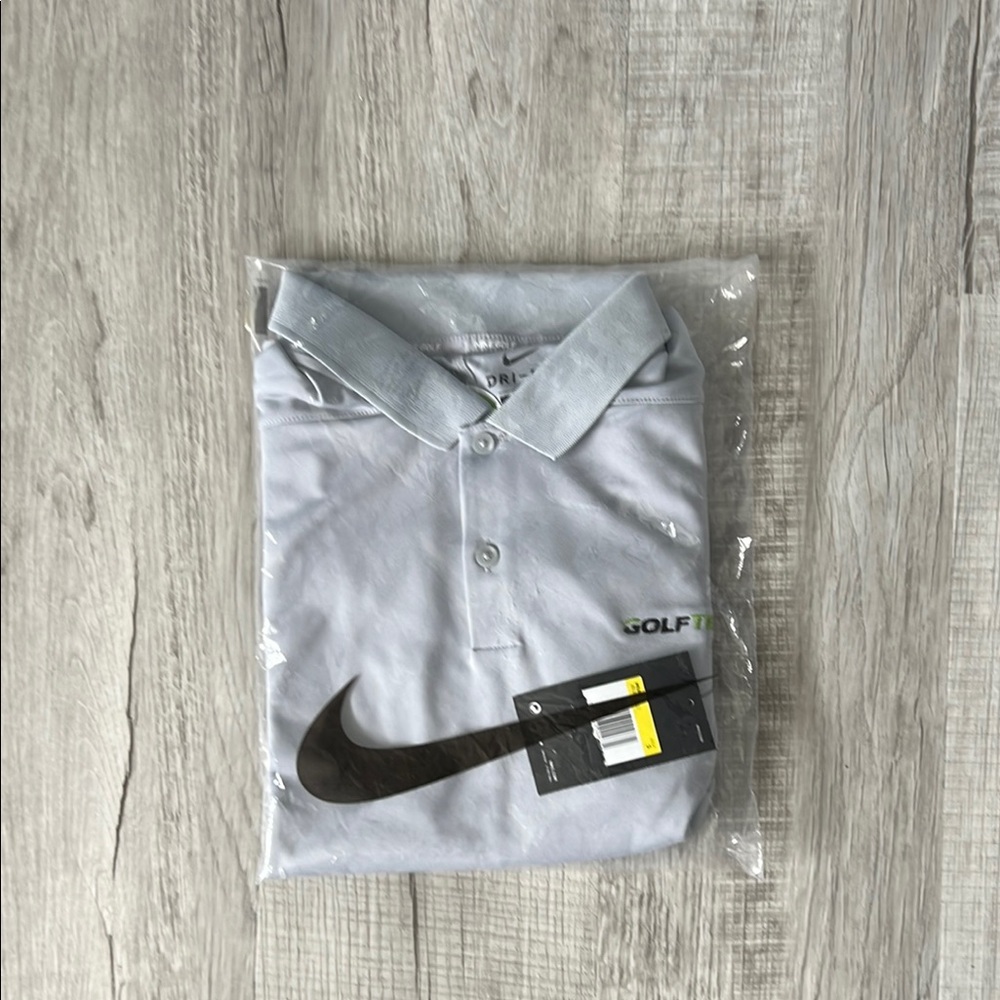 NWT Nike Golf Men's Gray Polo Shirt